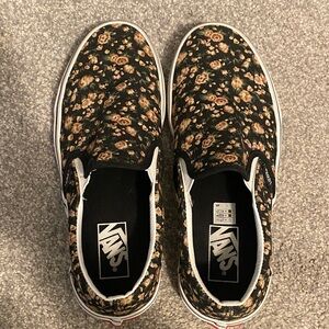 Vans Floral Slip-On Shoes